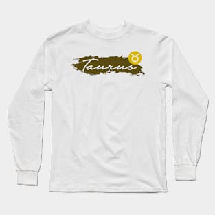 Taurus Horoscope Long Sleeve T-Shirt